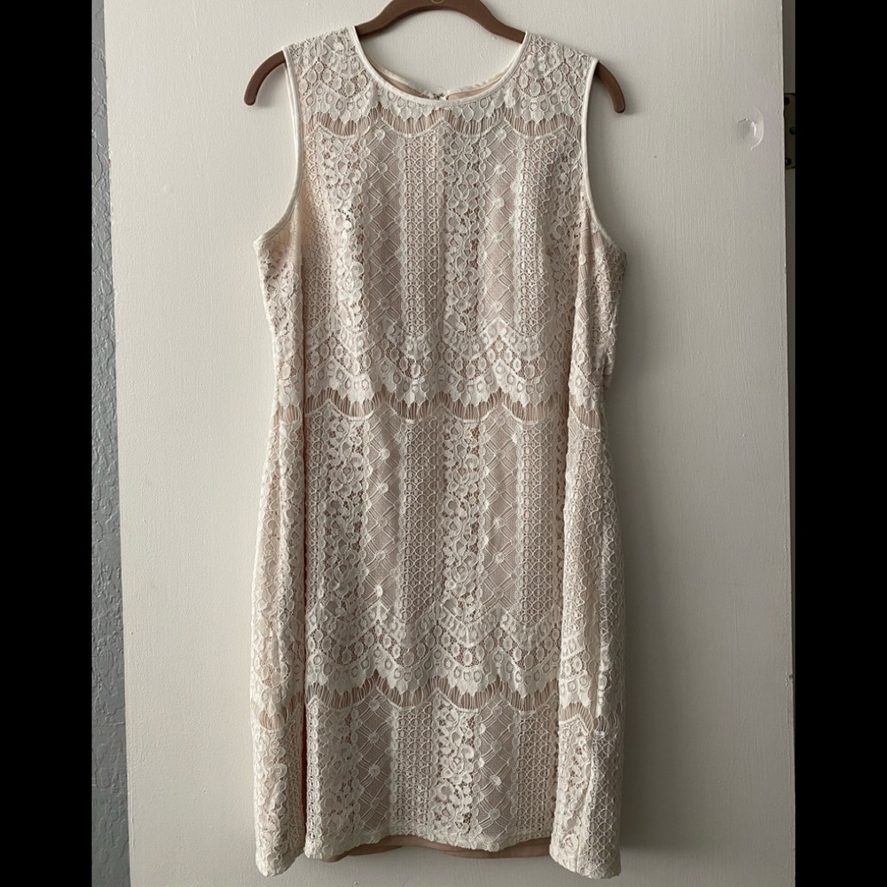 Adrianna Papell Lace Dress